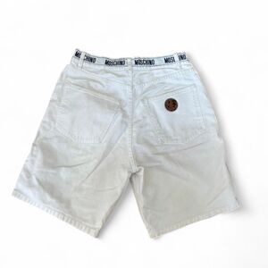 90's Moschino Women's White Denim shorts